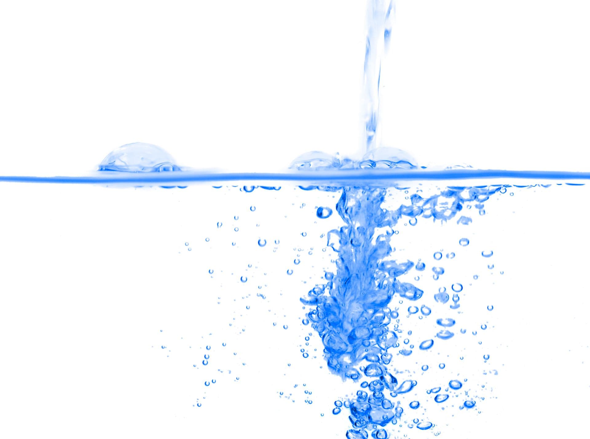 pouring water